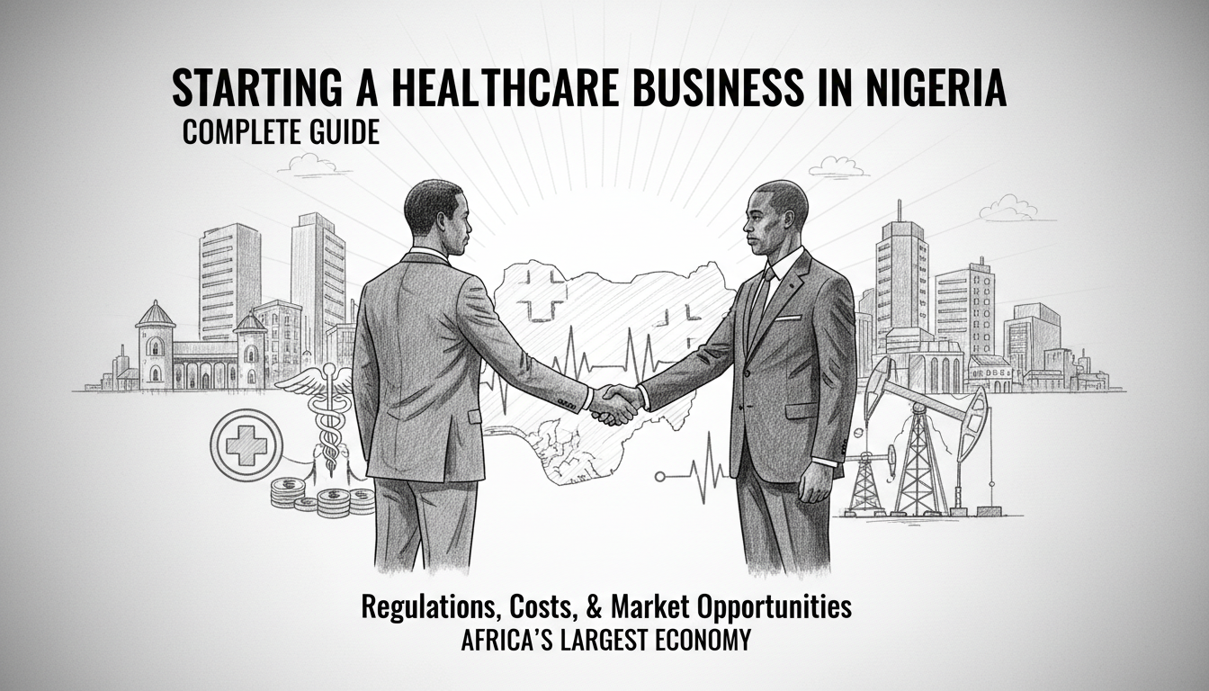Illustration for Starting a Healthcare Business in Nigeria: Complete Guide