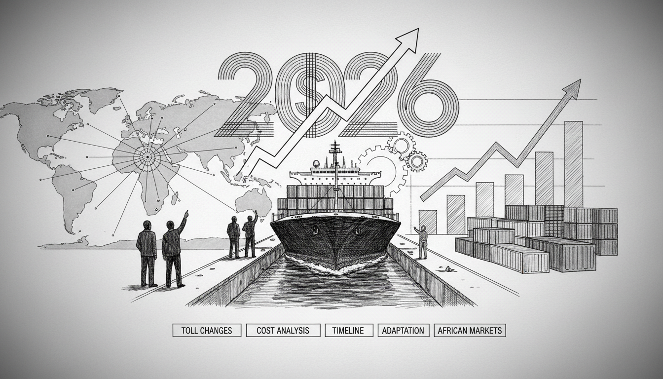 Illustration for Suez Canal Toll Changes and Trade Impact Guide