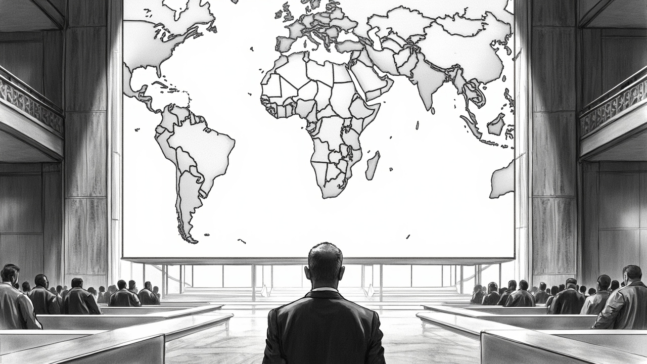 Illustration for Tanzania Markets Global Image in IPU Assembly Host Bid