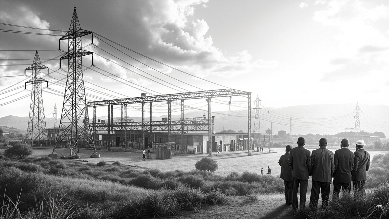 Illustration for Tanzania Launches Mtera Power Substation to Boost Regional Electricity