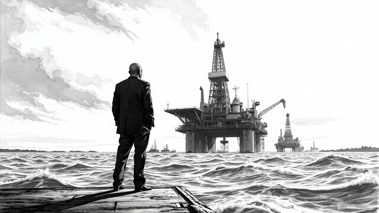 Illustration for Tullow Oil's 87% Profit Slump: Ghana's Tax Capacity Tested