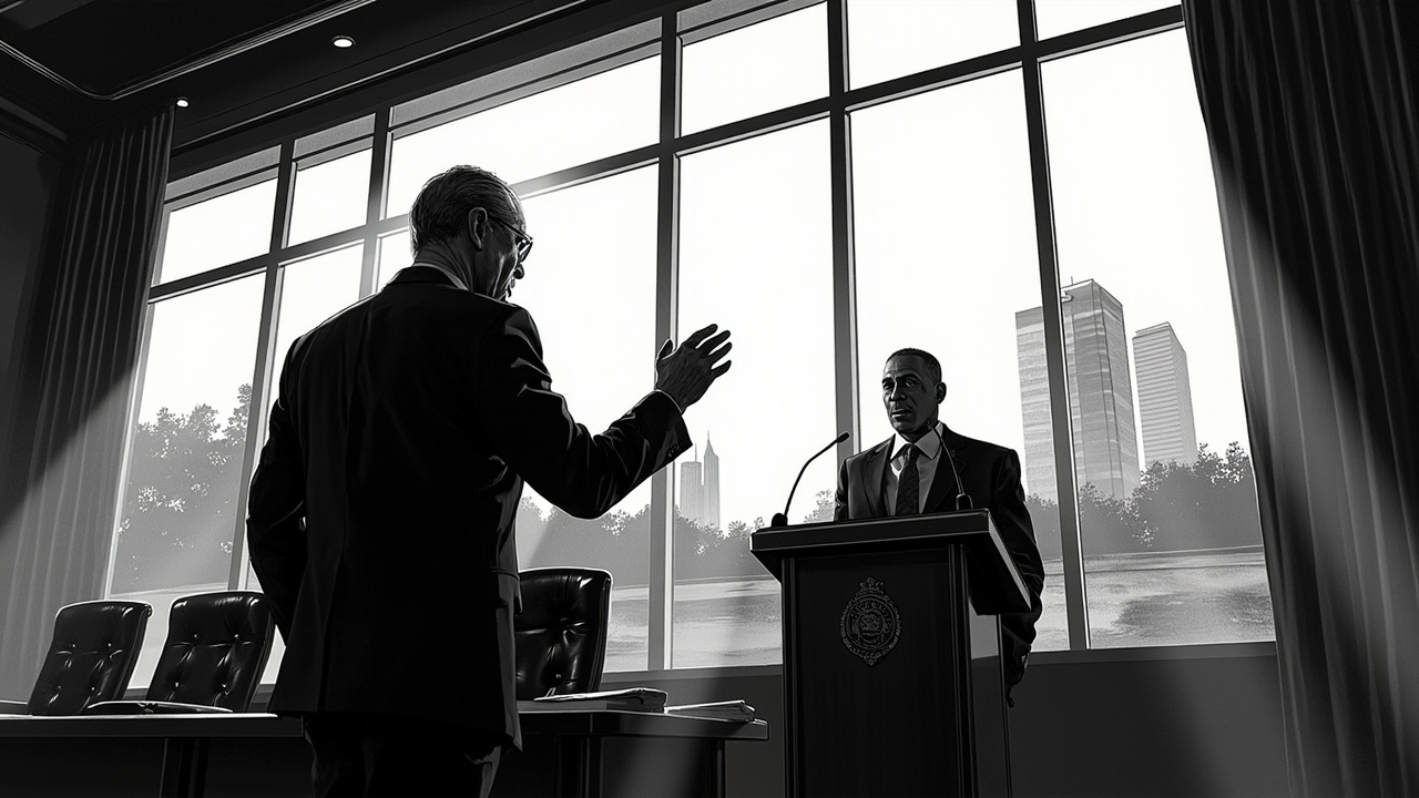 Illustration for US Professor Warns BoG on Financial Hedging Risks