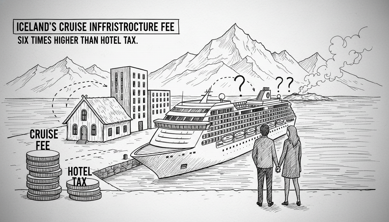 Iceland's Cruise Ship Infrastructure Fee Six Times Higher Than Hotel Tax