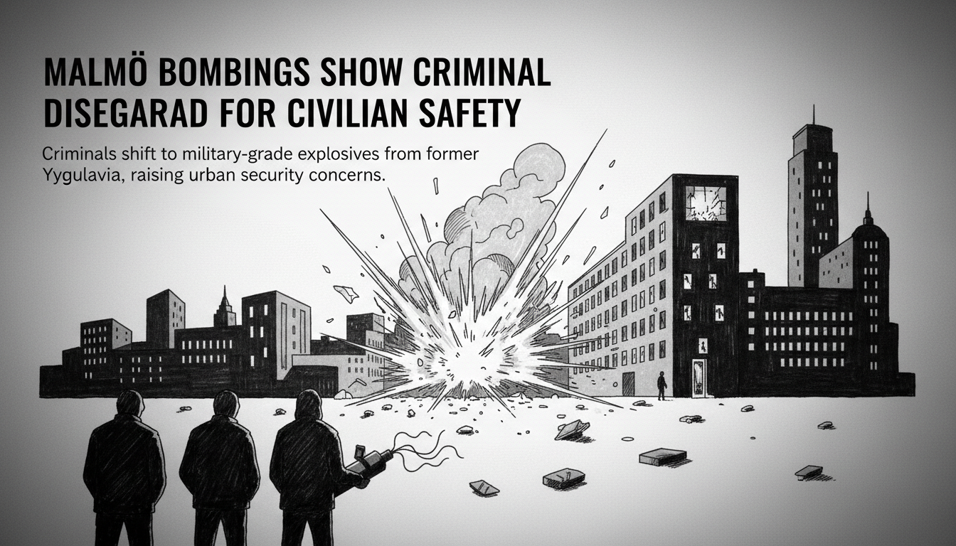 Malmö Bombings Show Criminal Disregard for Civilian Safety