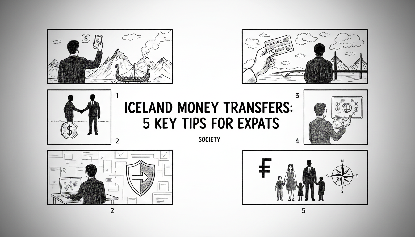 Iceland Money Transfers: 5 Key Tips for Expats