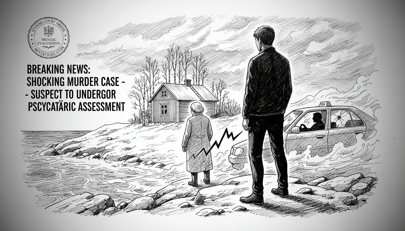 Finnish Court Orders Mental Evaluation in Shocking Murder Case