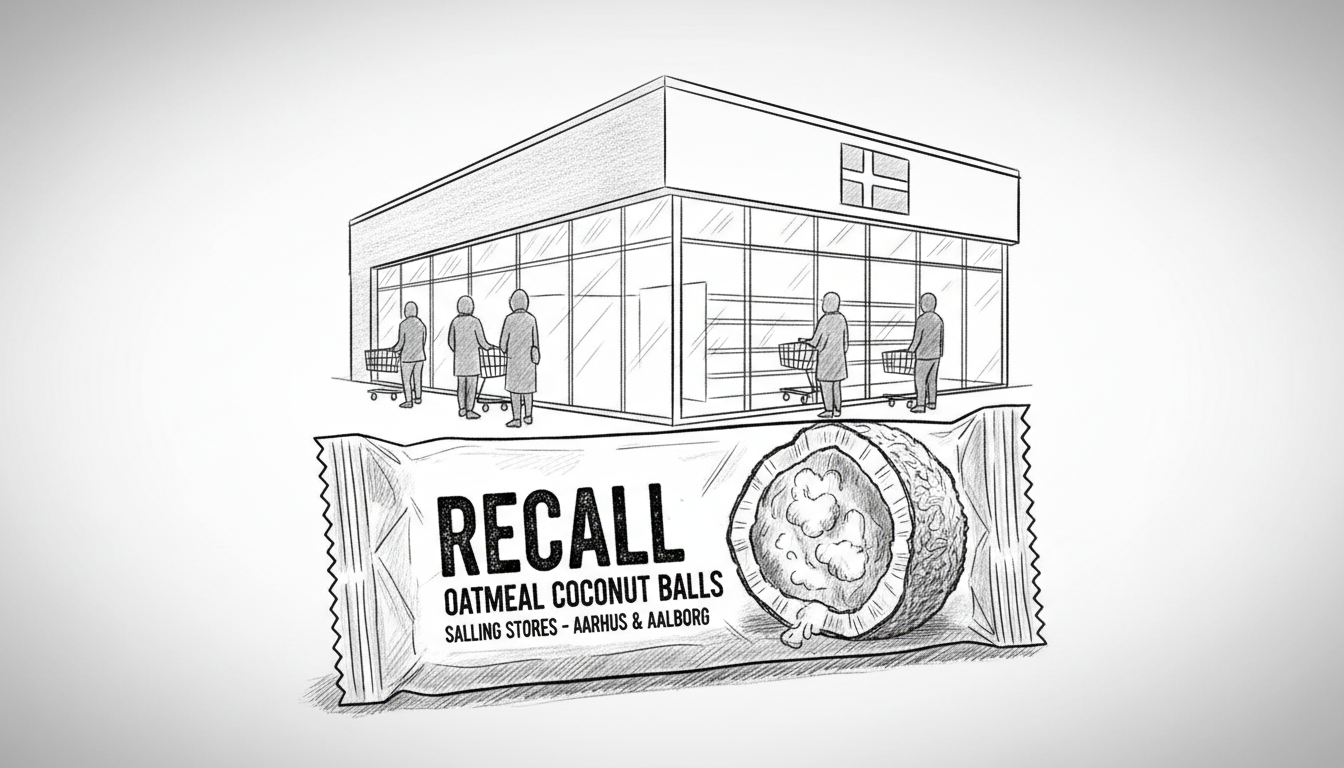 Recalled Oatmeal Coconut Balls Also Sold in Salling Stores