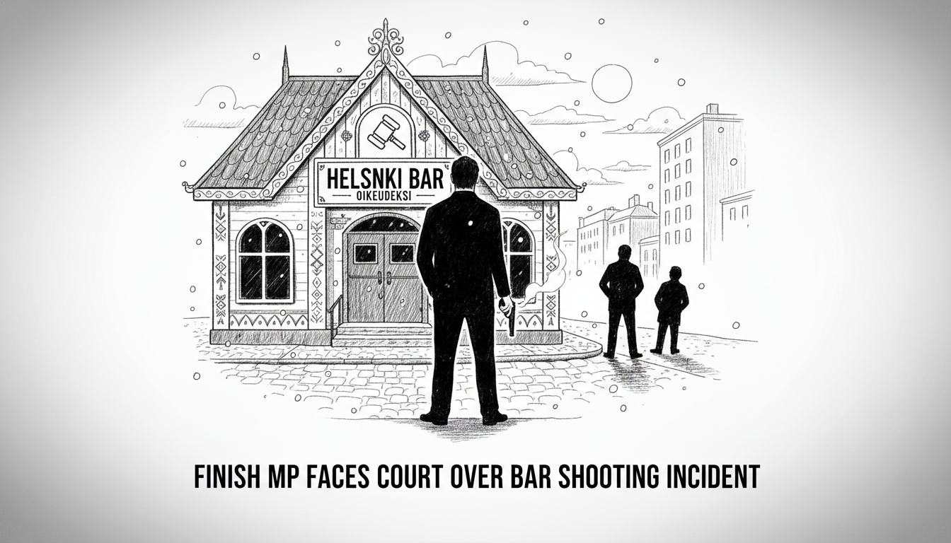 Finnish MP Timo Vornanen Faces Court Over Bar Shooting Incident