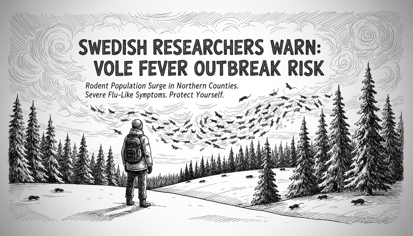 Swedish Researchers Warn of Vole Fever Outbreak Risk