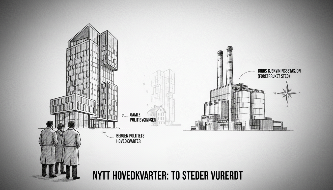 Bergen Police Headquarters Narrowed to Two Locations