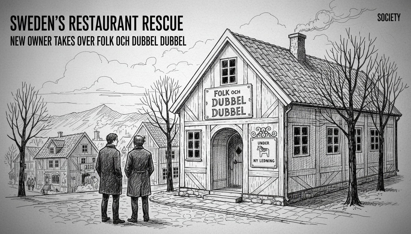 Sweden's Restaurant Rescue: New Owner Takes Over Folk och Dubbel dubbel