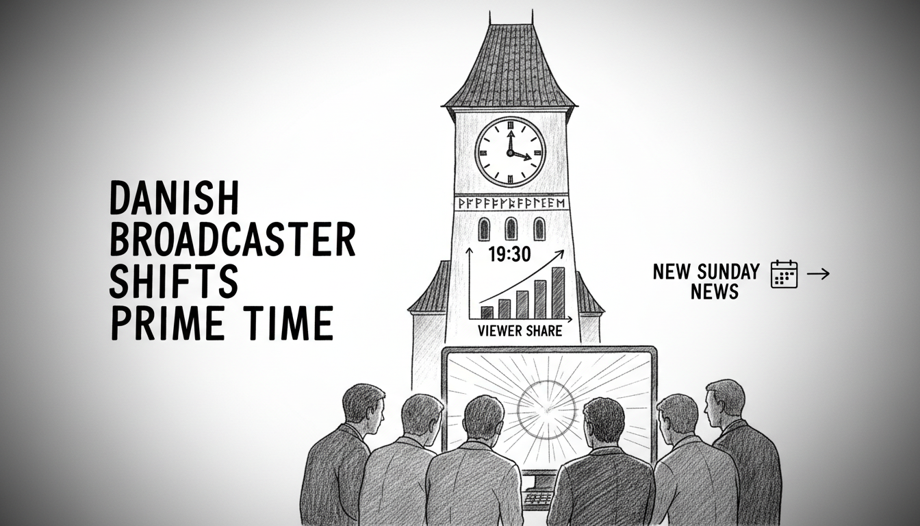 Danish Broadcaster Reschedules Prime Time News Broadcast