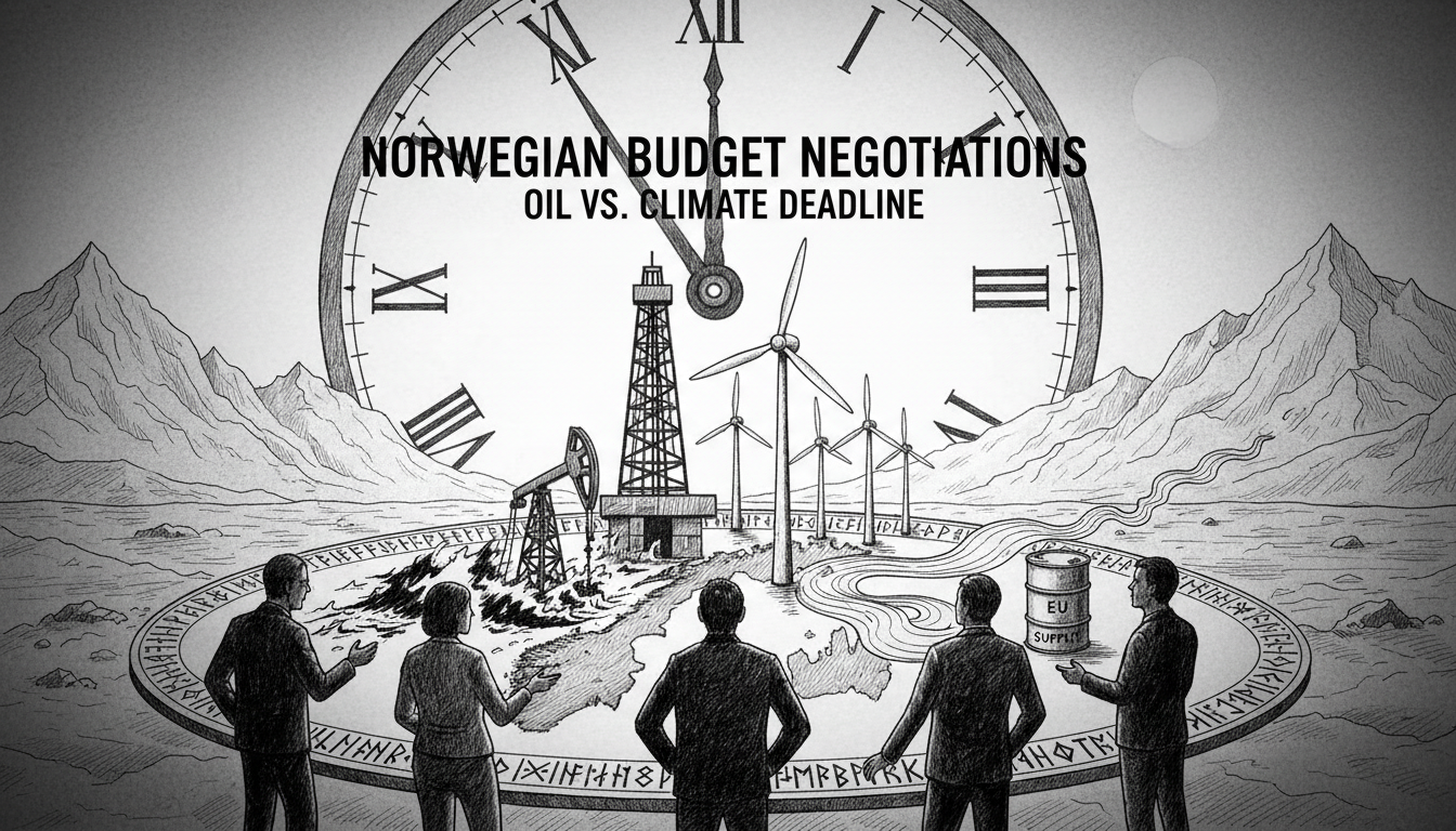 Norwegian Budget Negotiations Reach Critical Phase Over Oil Policy