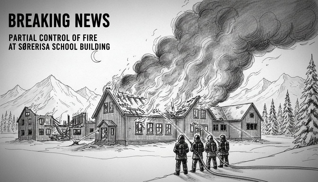 Partial Control of Fire at Sørreisa School Building