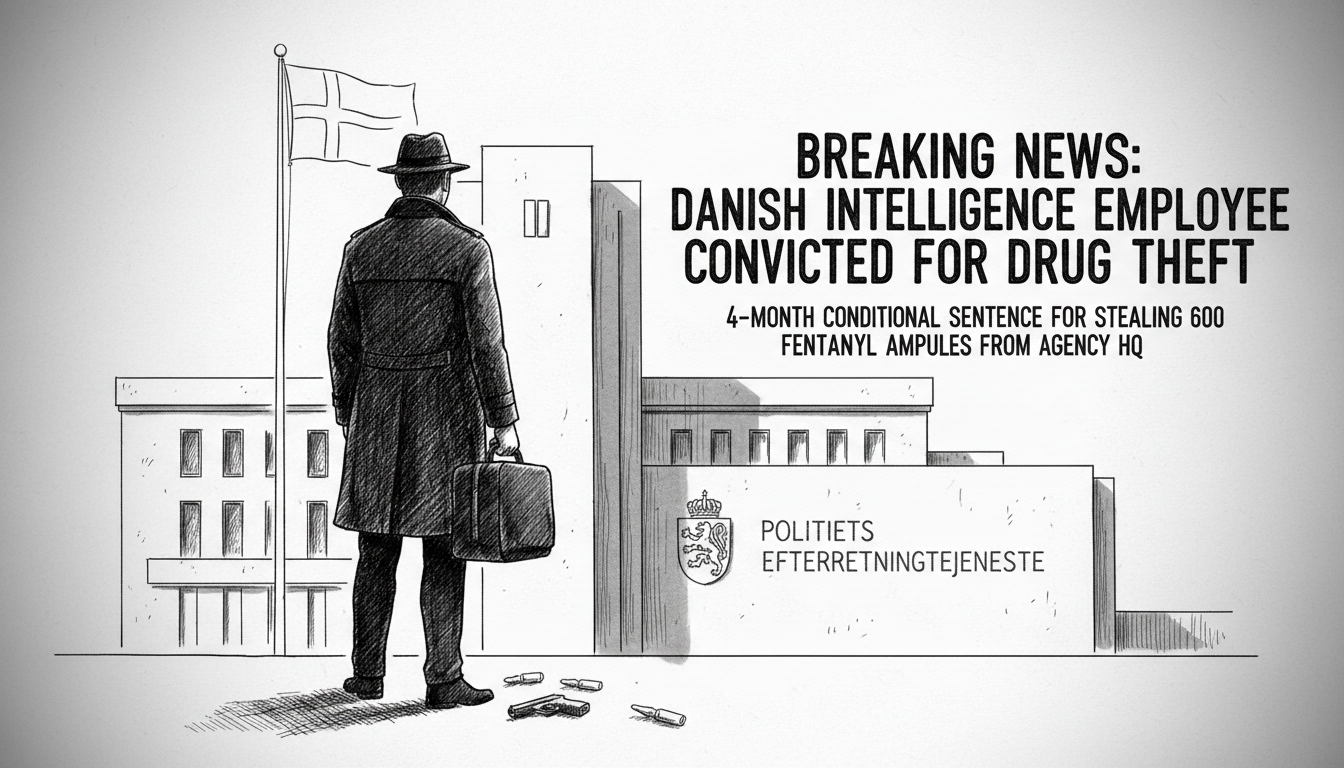 Danish Intelligence Employee Convicted for Drug Theft
