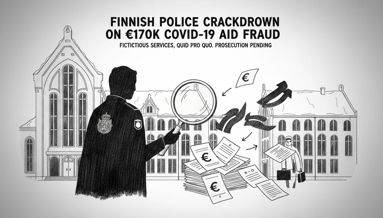 Finnish Police Investigate Major COVID-19 Business Aid Fraud