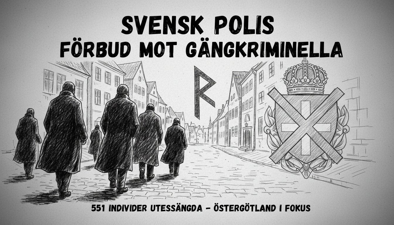 Swedish Police Issue Bans Against Criminals in Public Spaces