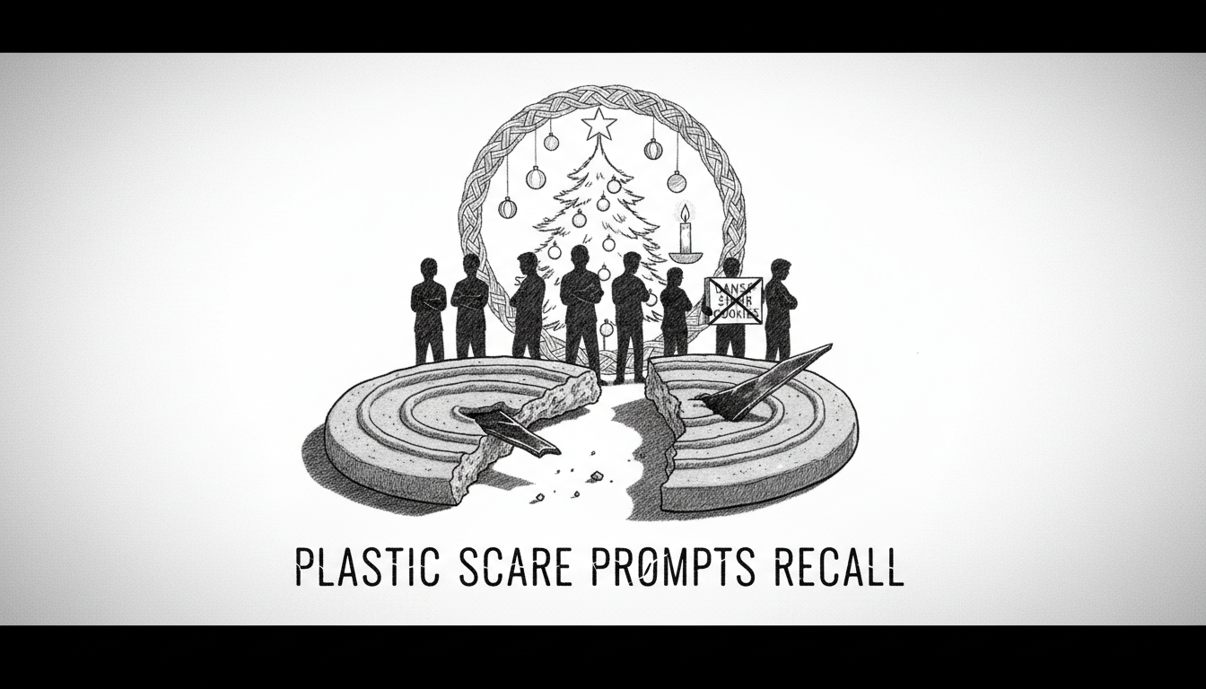 Plastic Scare Prompts Recall of Danish Christmas Cookies