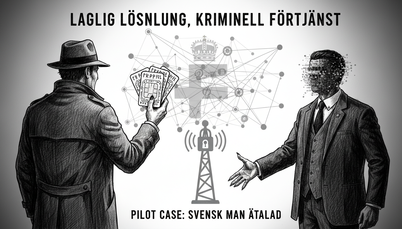 Swedish Man Charged for Selling Prepaid SIM Cards to Criminal Networks