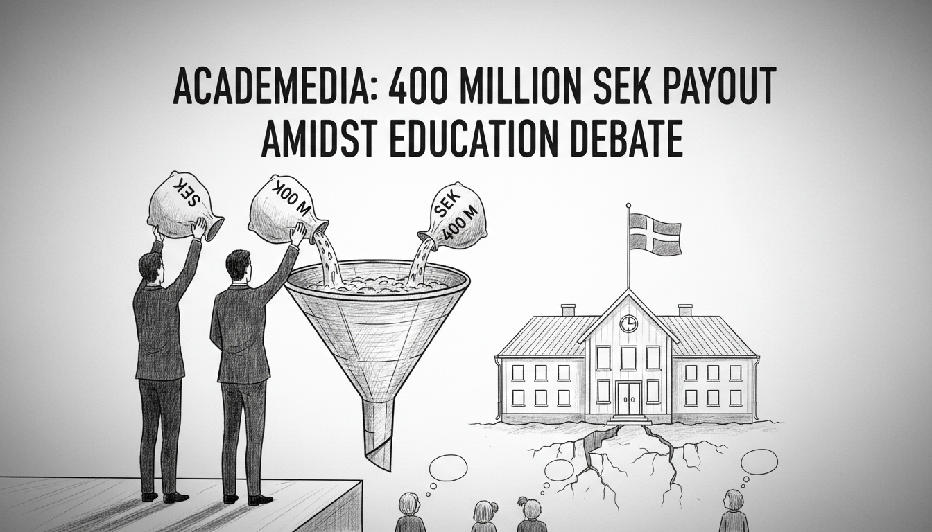 Swedish School Chain Owners Receive 400 Million SEK Payout