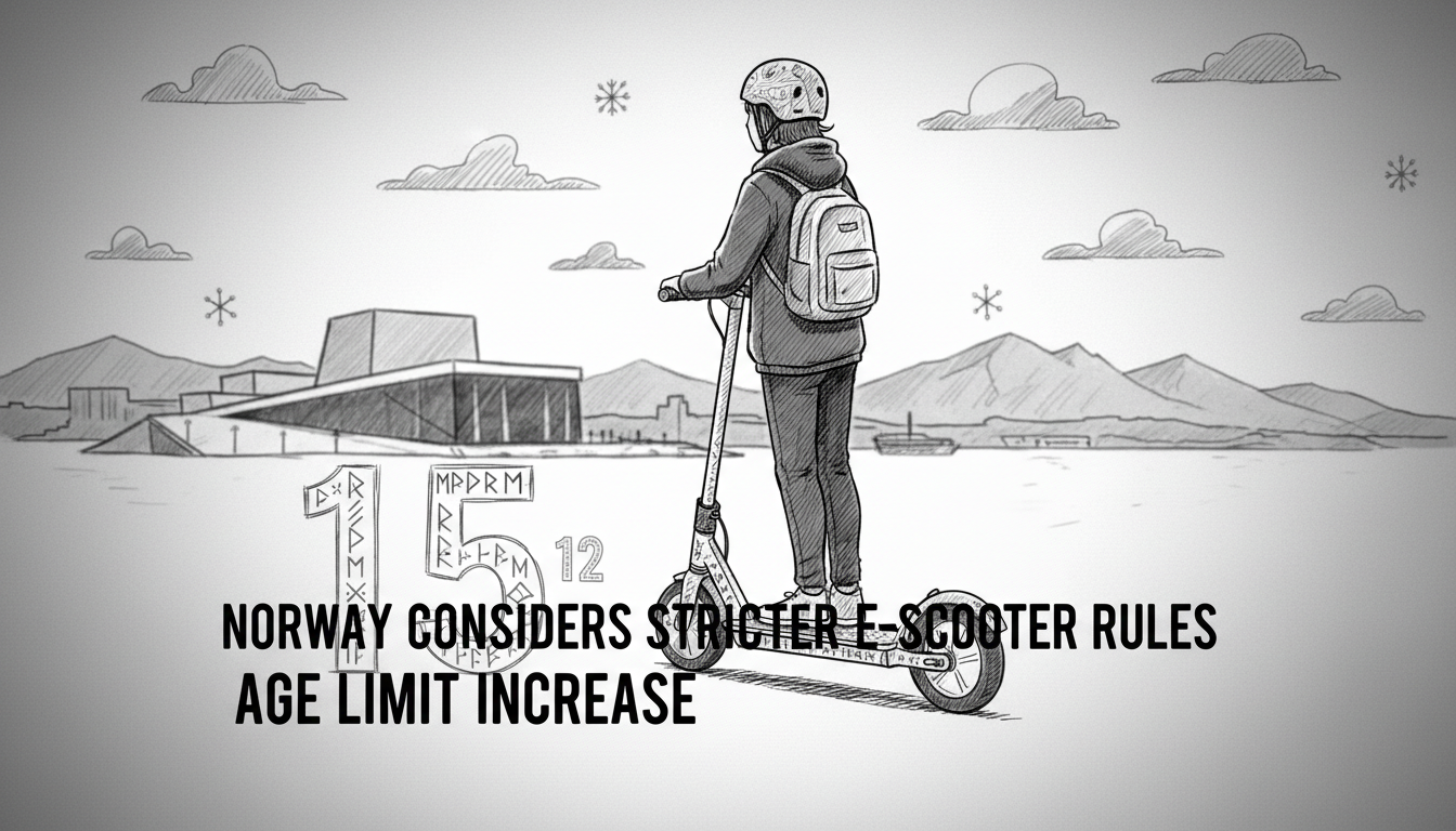 Norway Considers Stricter E-scooter Rules Including Age Limit Increase