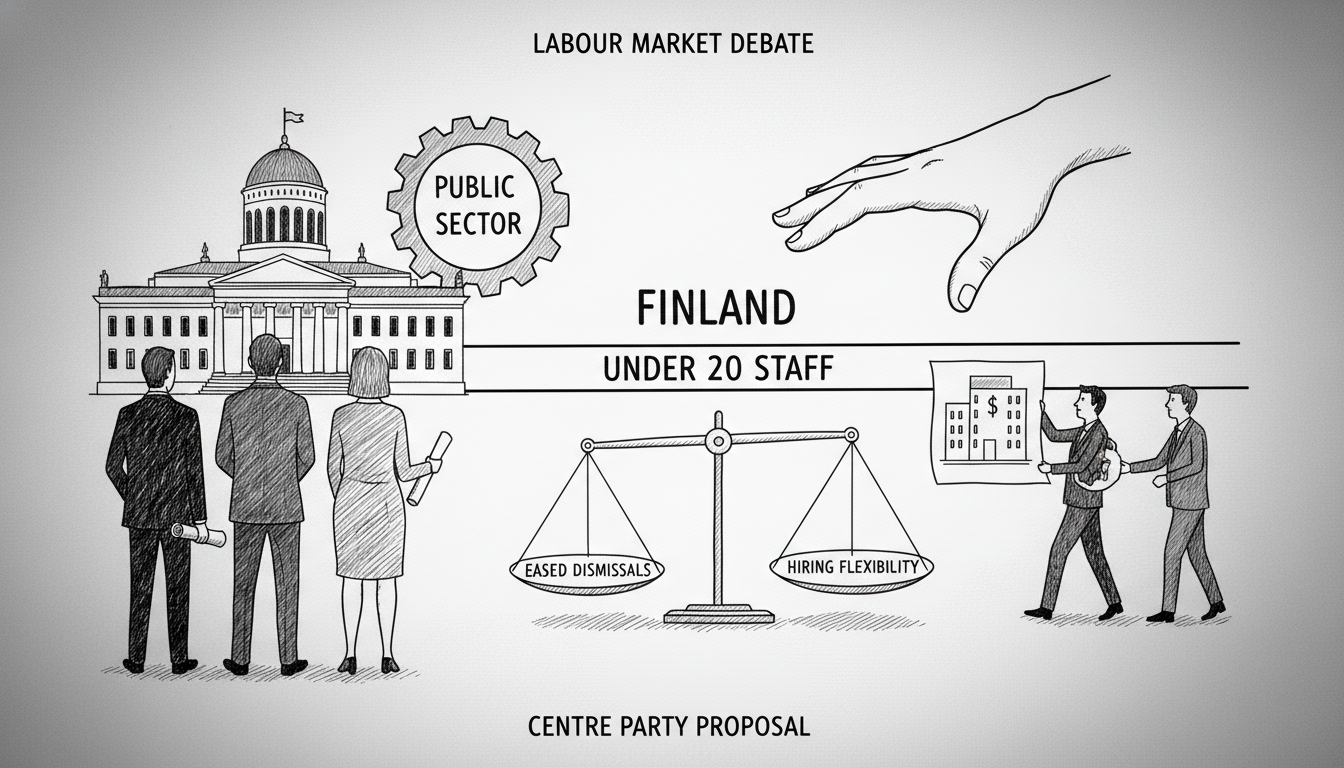 Finnish Opposition Proposes Limits to Eased Dismissal Rules for Small Businesses