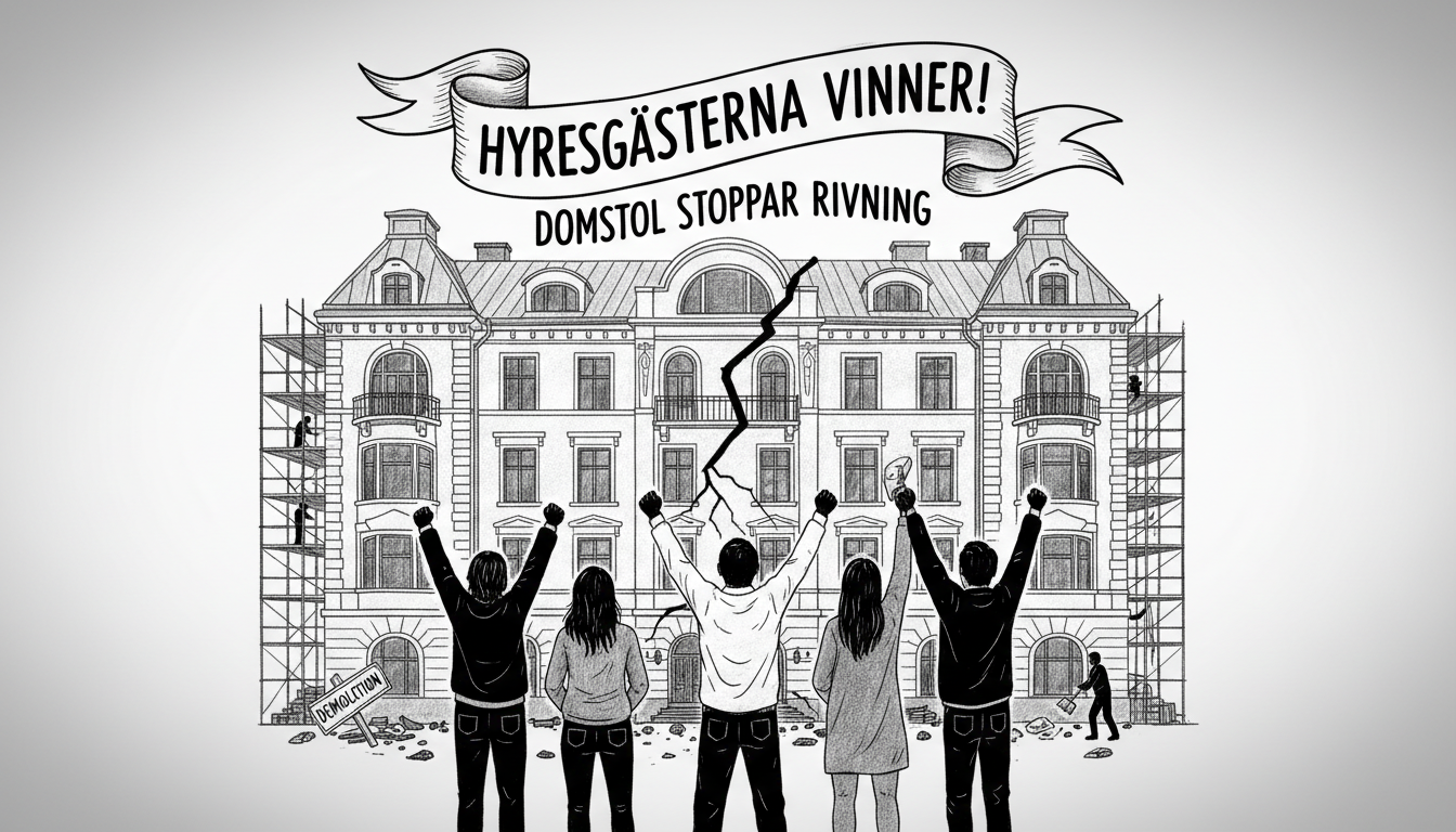 Tenants Win Court Battle to Stop Building Demolition