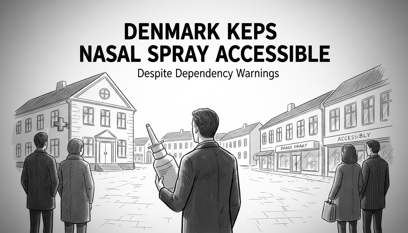 Denmark Keeps Nasal Spray in Retail Stores Despite Health Concerns
