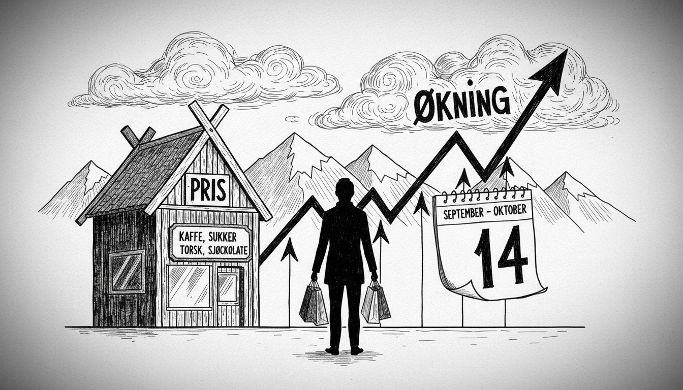 Norwegian Food Prices Show Sharpest Increases in Third Quarter