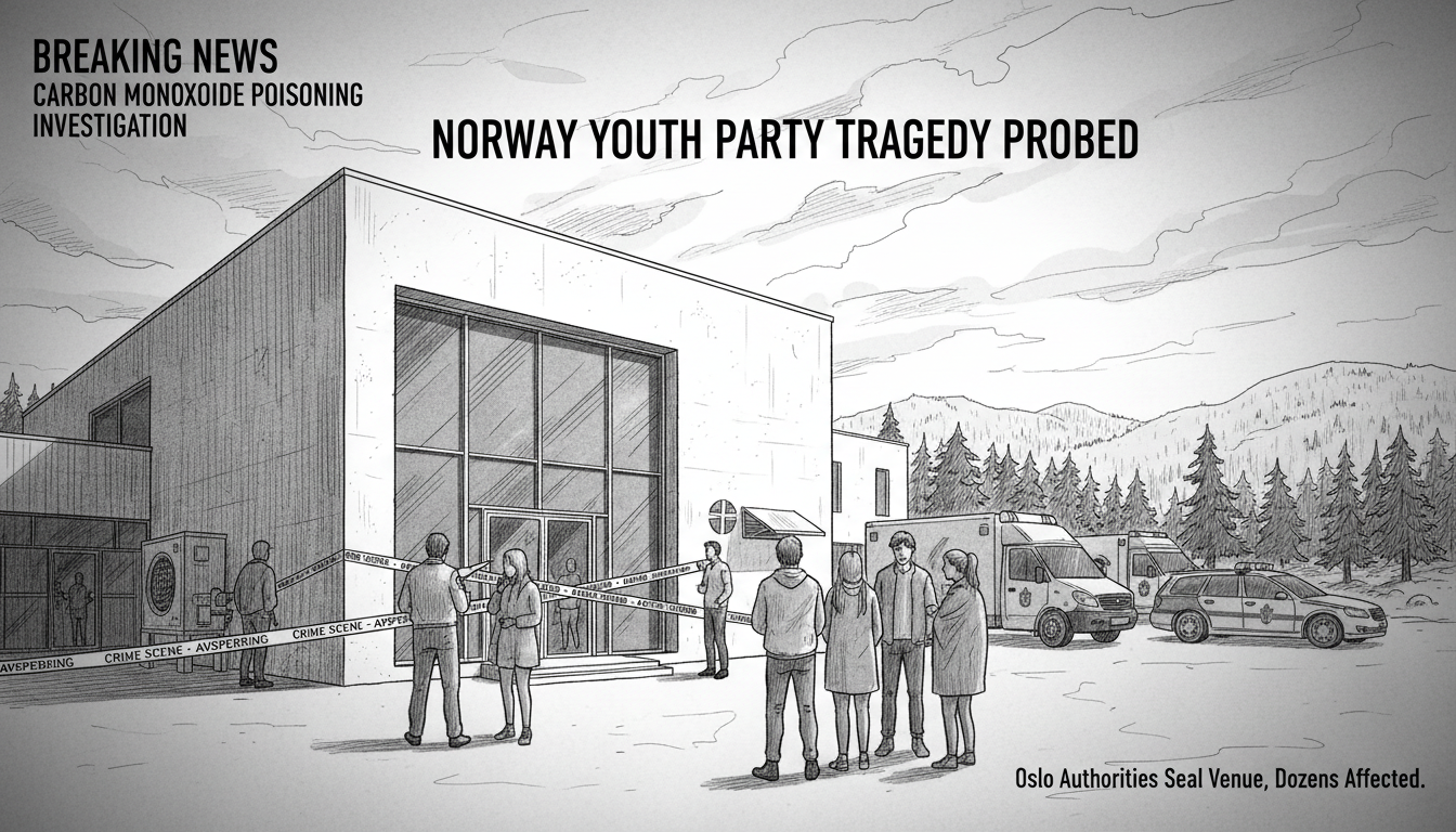 Carbon Monoxide Poisoning Investigation After Youth Party in Norway