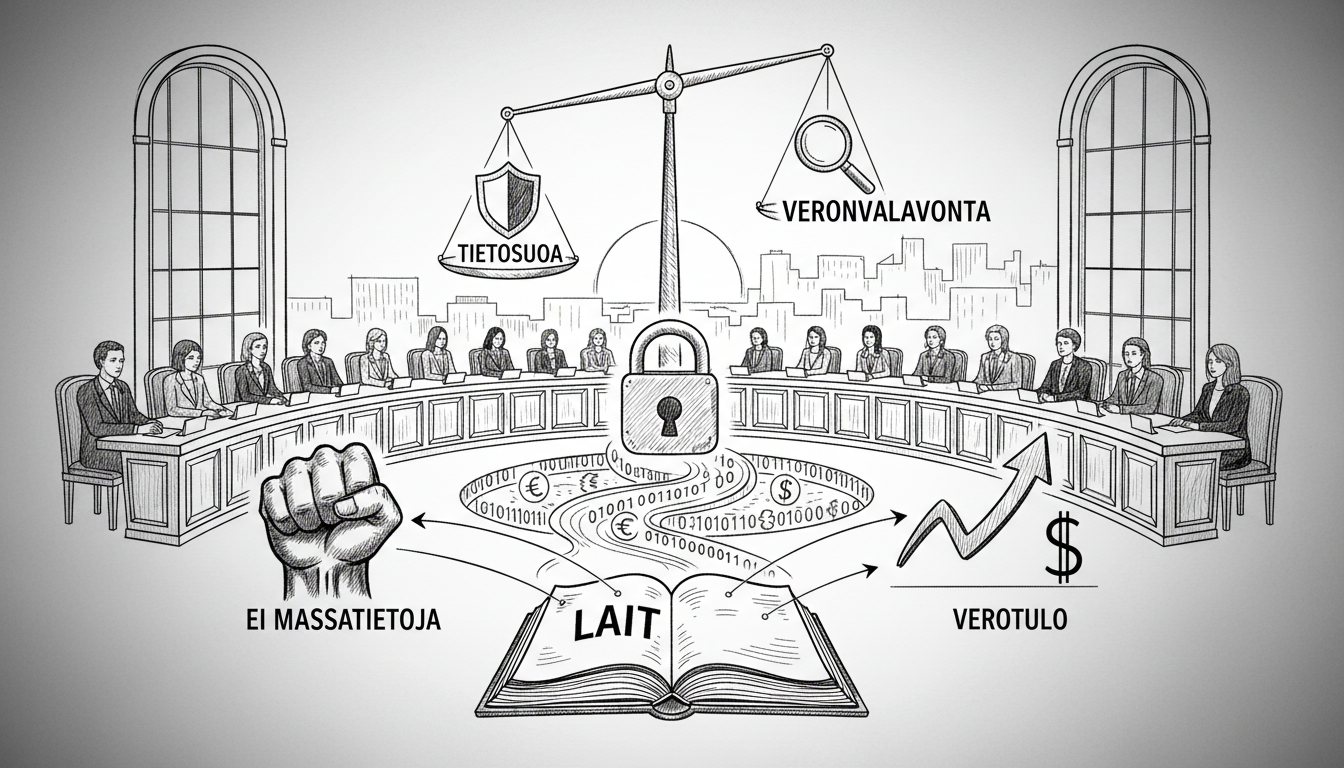 Finnish Parliament Considers Expanding Tax Authority's Access to Bank Accounts