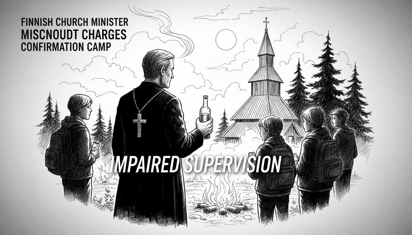 Finnish Church Minister Faces Misconduct Charges Over Confirmation Camp Behavior