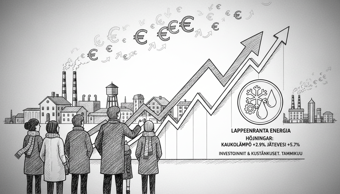 Lappeenranta Plans District Heating and Wastewater Price Increases