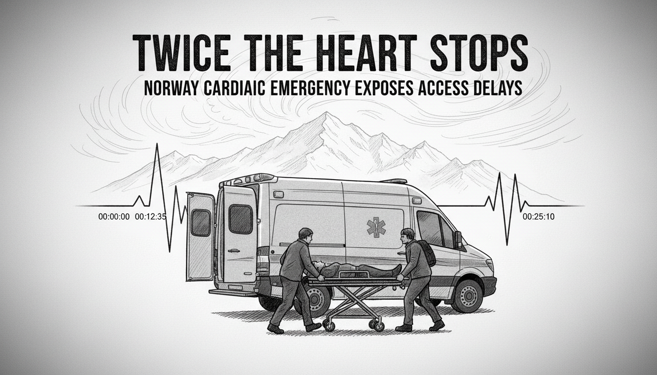 Heart Attack Patient's Heart Stopped Twice Before Treatment