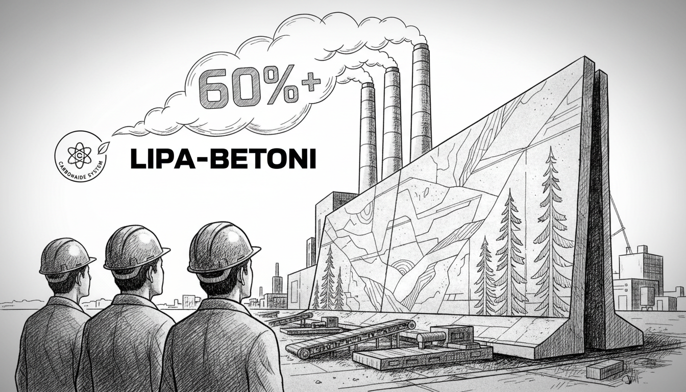 Finnish Concrete Manufacturer Pioneers Climate-Friendly Production Method