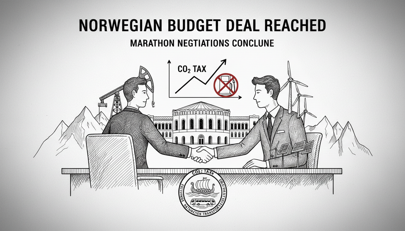 Norwegian Budget Deal Reached After Marathon Negotiations