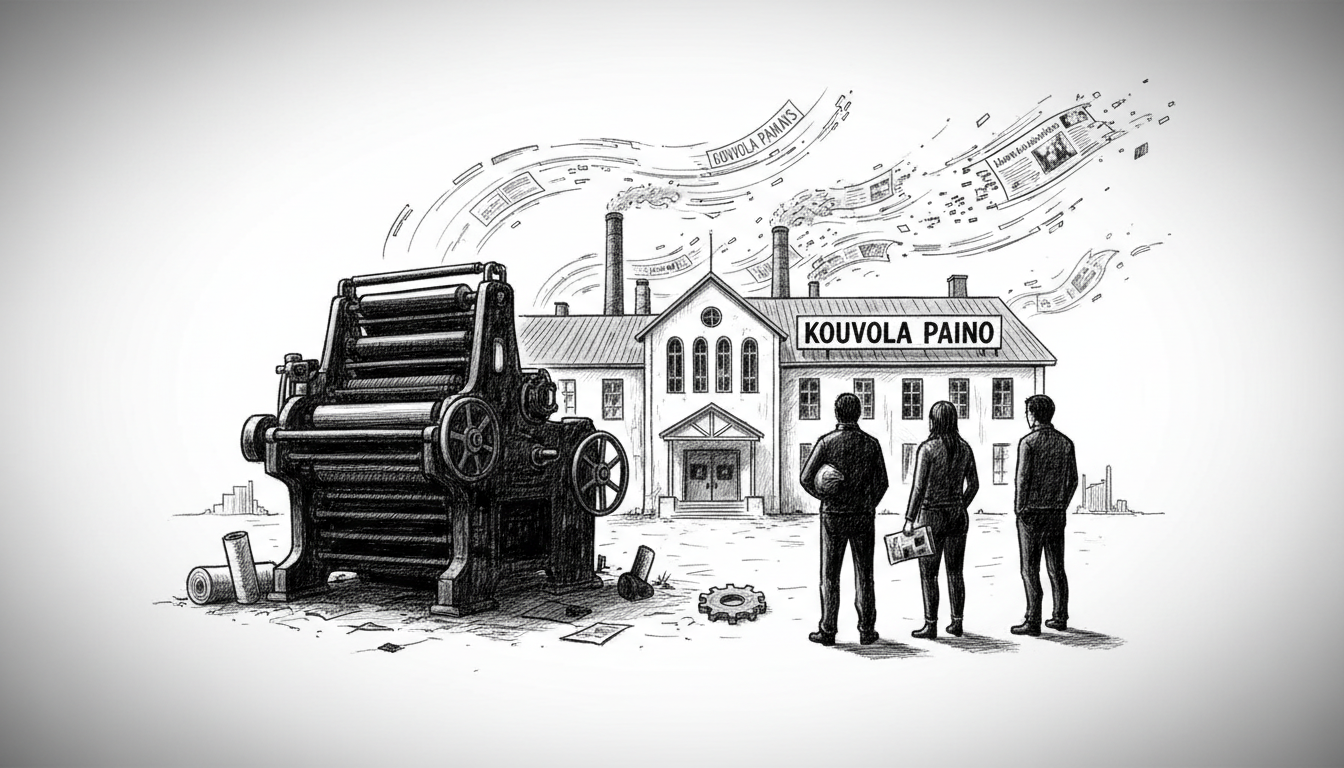 Finnish Media Group Closes Kouvola Newspaper Printing Plant