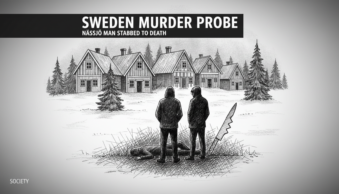 Sweden Murder Probe: Nässjö Man Stabbed to Death