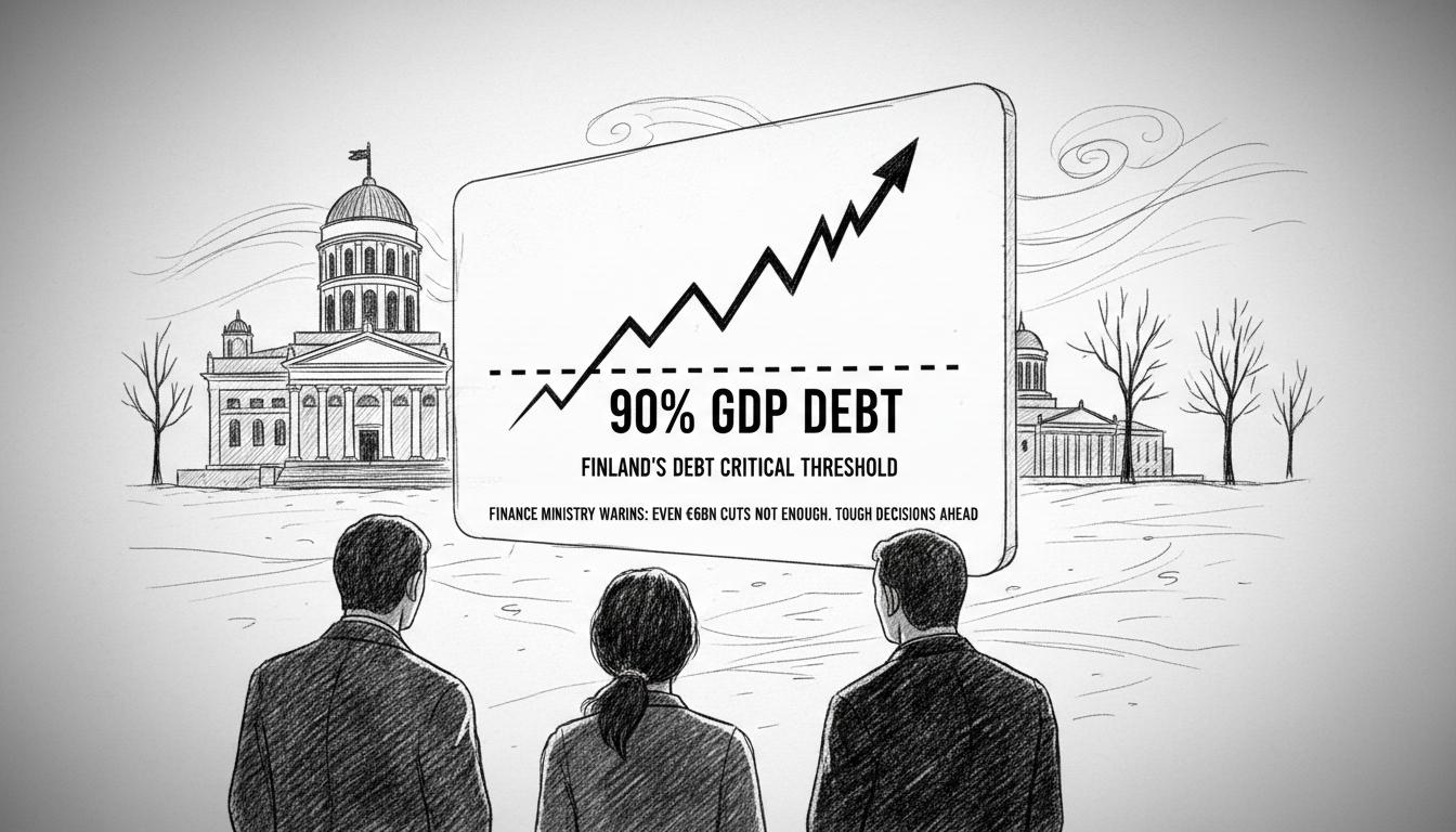 Finland's Debt Approaches Critical Threshold, Warns Finance Ministry