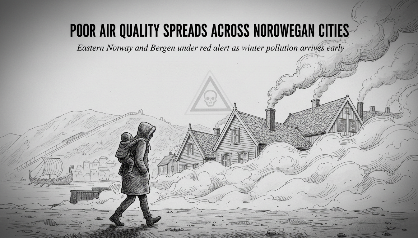 Poor Air Quality Spreads Across Norwegian Cities