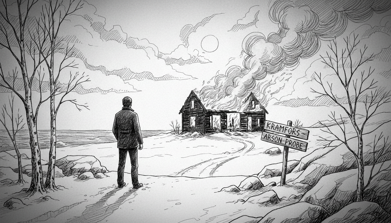 Sweden Arson Death: Man Held in Kramfors Murder Probe