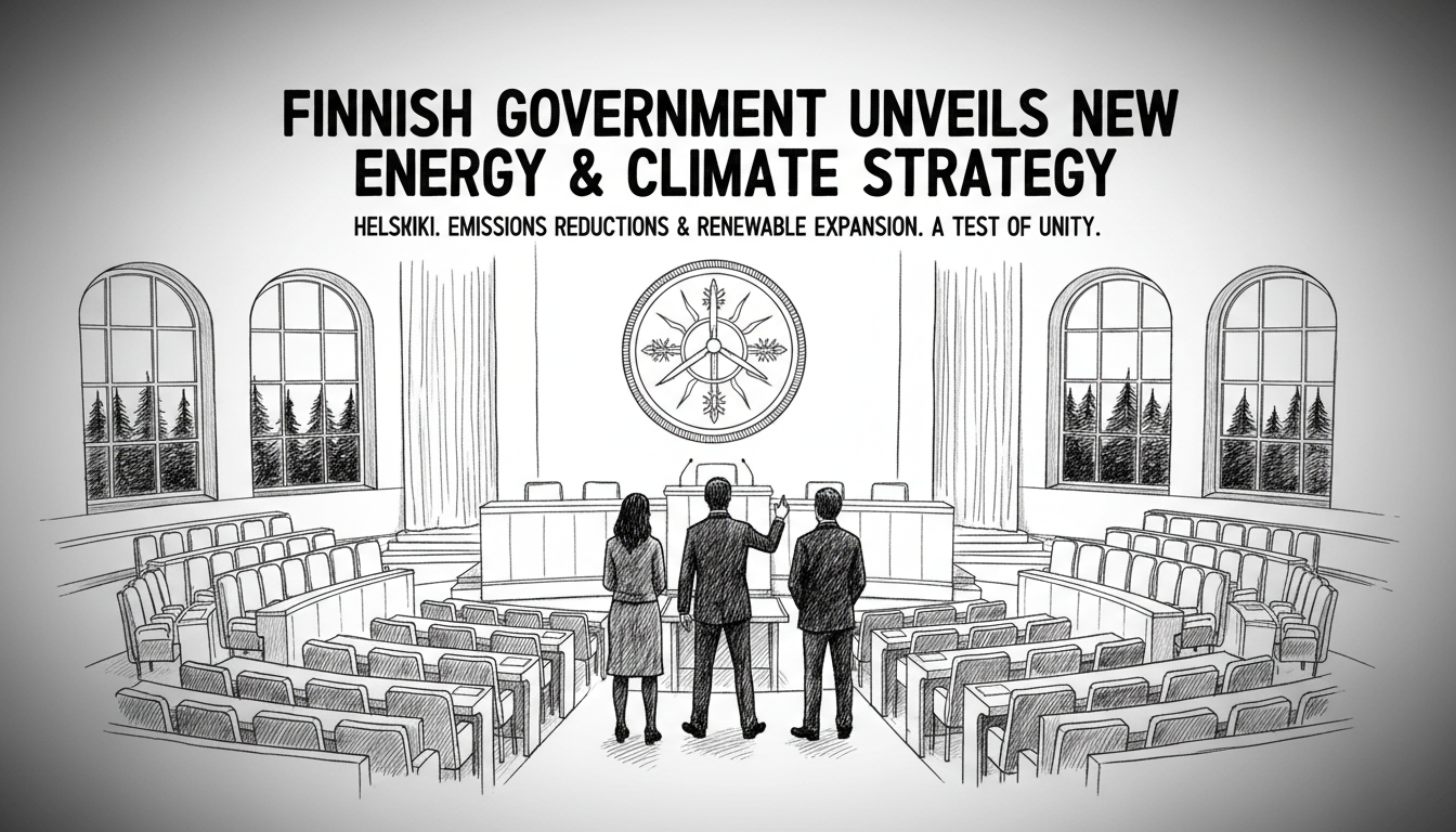 Finnish Government Unveils New Energy and Climate Strategy in Helsinki