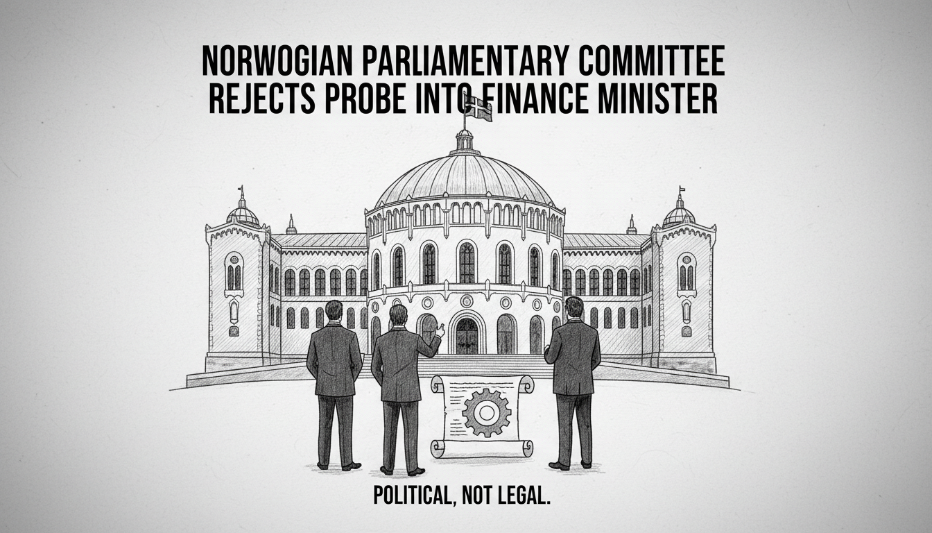 Norwegian Parliamentary Committee Rejects Investigation into Finance Minister