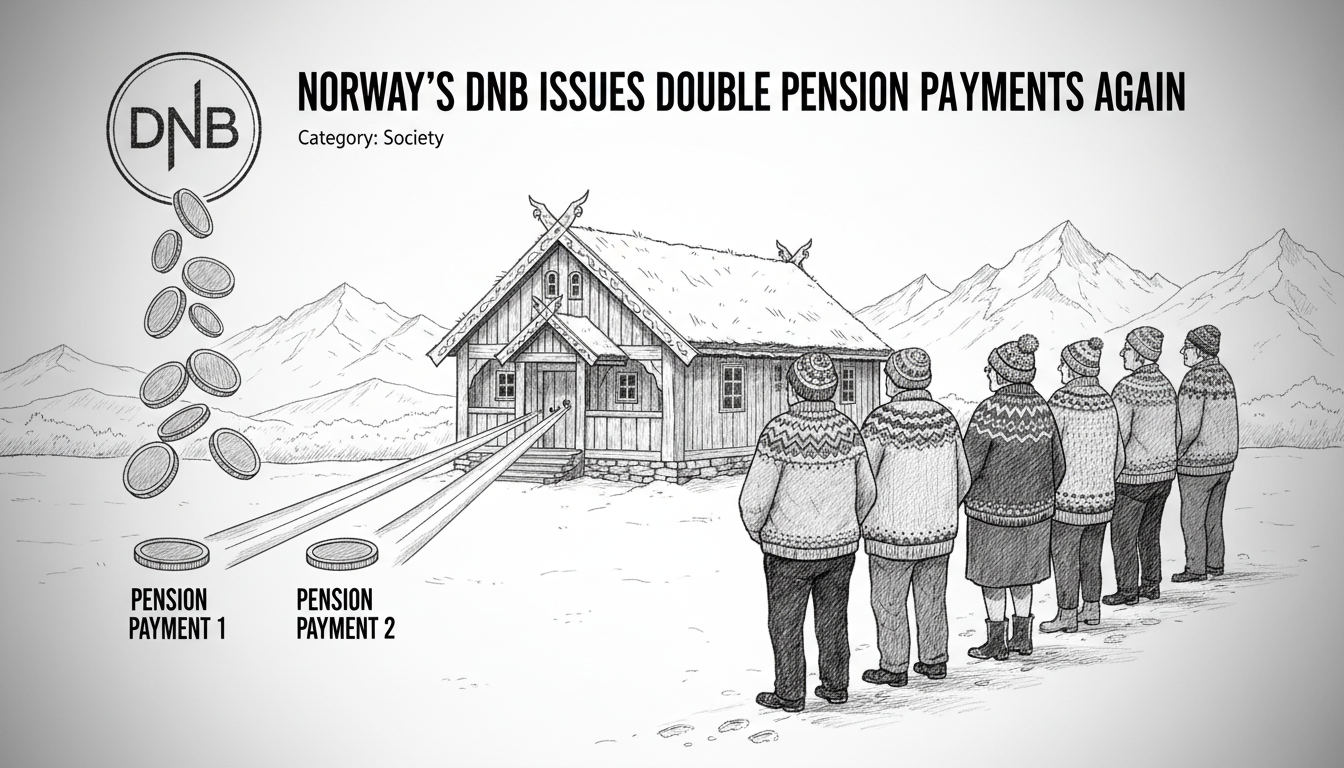 Norway's DNB Issues Double Pension Payments Again