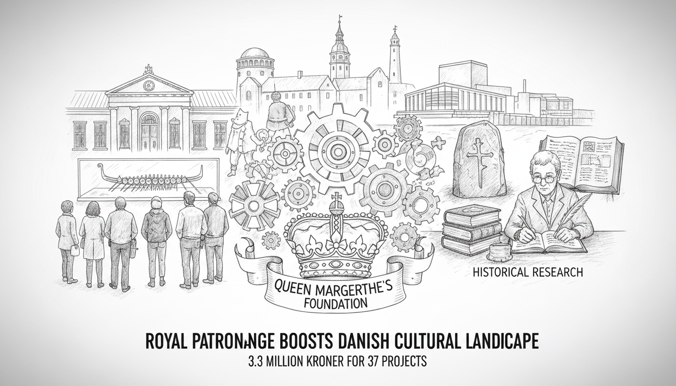 Queen Margrethe's Foundation Funds Cultural Projects Across Denmark