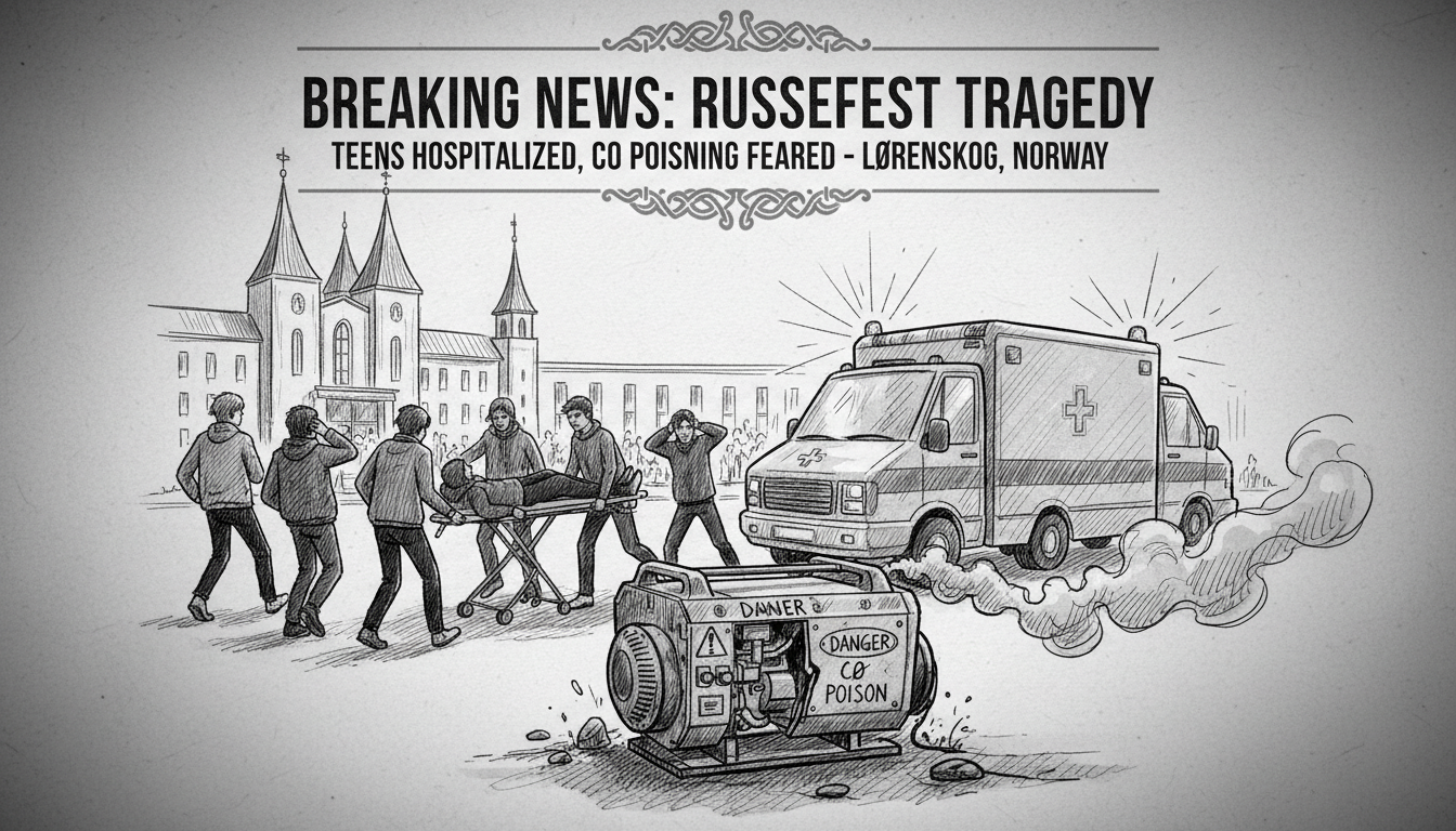 Teens Hospitalized After Norwegian Russefest Celebration