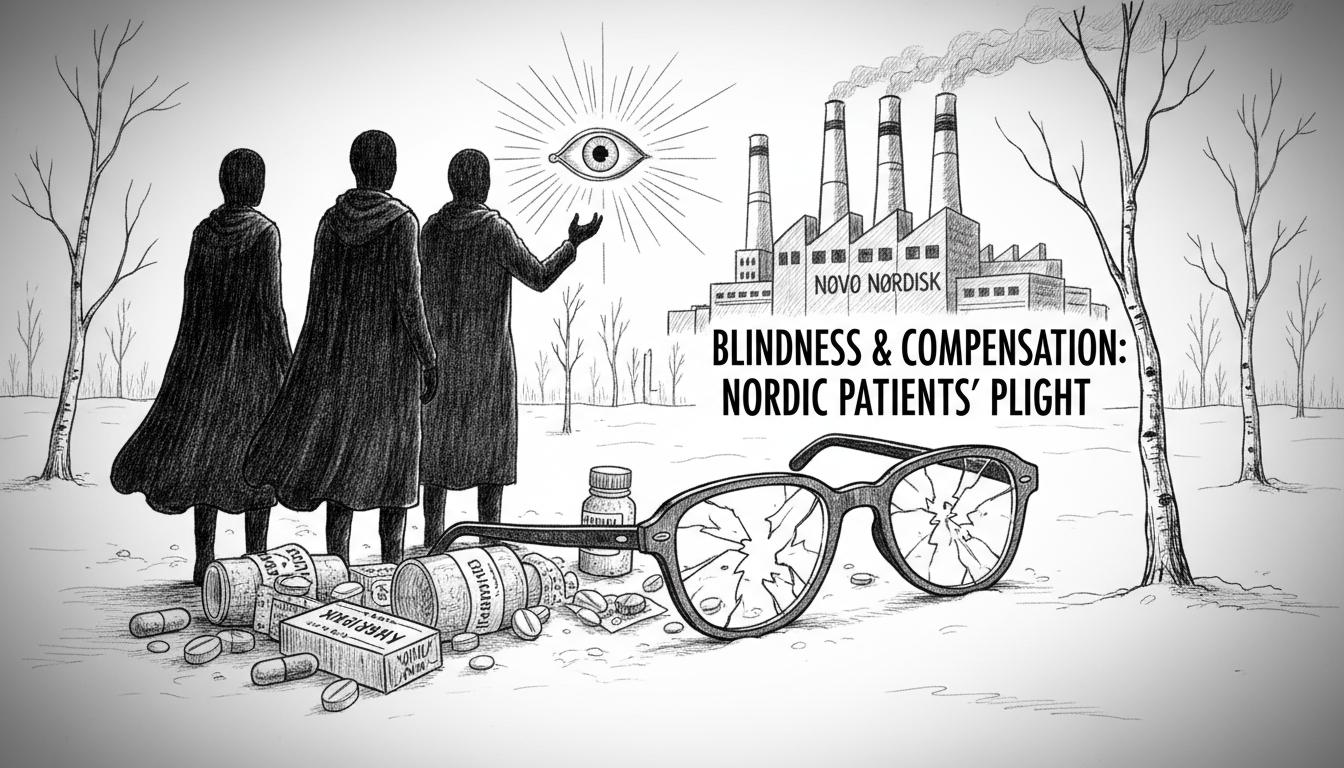 Four Patients Go Blind From Novo Nordisk Drugs Receive Compensation
