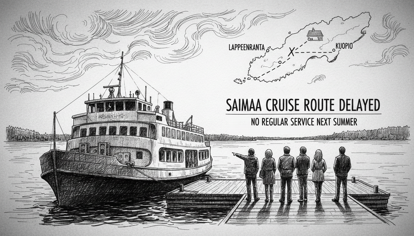 Major Saimaa Lake Cruise Route Delayed, No Regular Service Next Summer