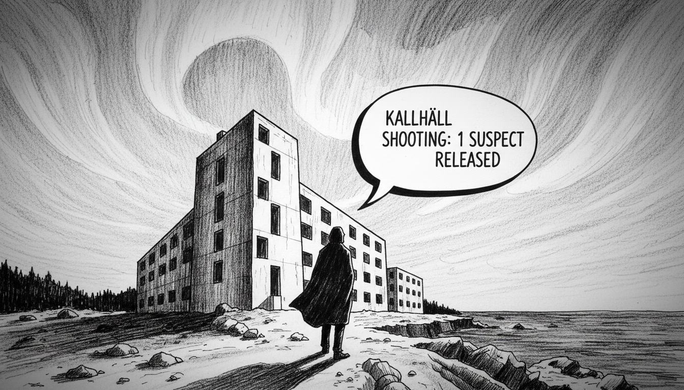Sweden Kallhäll Shooting: 1 Suspect Released