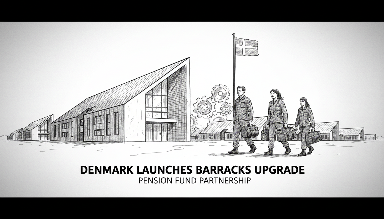 Denmark Launches Major Barracks Upgrade for Conscripts Through Pension Fund Partnership